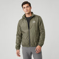 AL0 Olive Green Windbreaker Jacket – Lightweight Full-Zip Sports Jacket